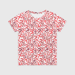 Футболка детская Вопросительные знаки разноцветные, цвет: 3D-принт