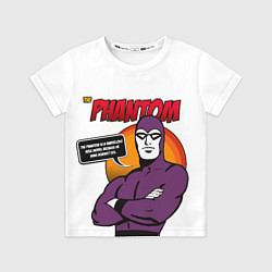 Футболка детская The Phantom, цвет: 3D-принт