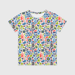 Футболка детская Этно орнамент, цвет: 3D-принт
