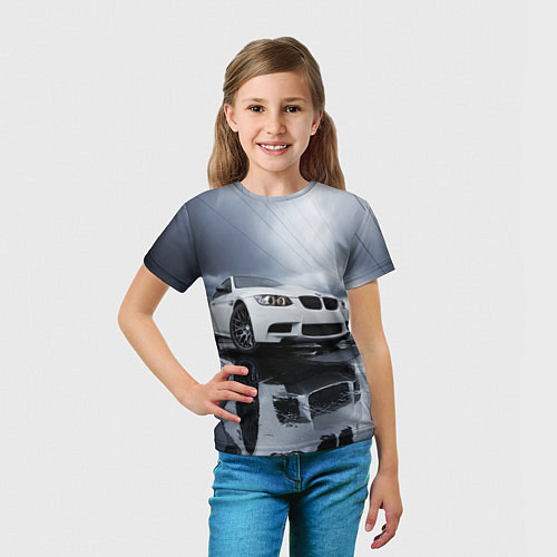 Детская футболка Беха классная тачка / 3D-принт – фото 5