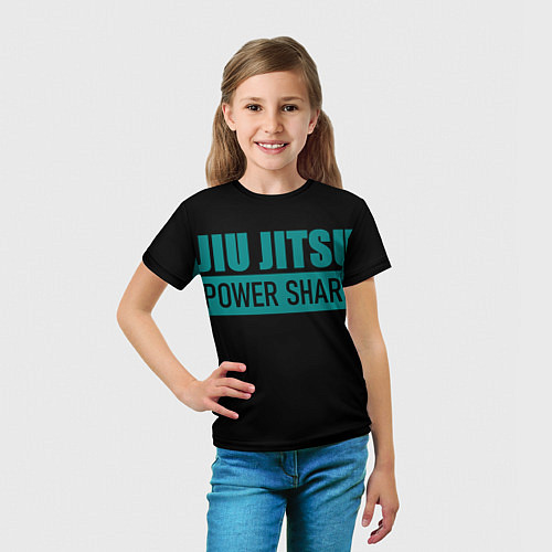 Детская футболка Jiu-Jitsu Practice / 3D-принт – фото 5