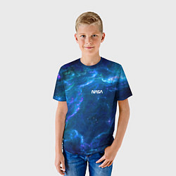 Футболка детская Бескрайний космос - Nasa, цвет: 3D-принт — фото 2