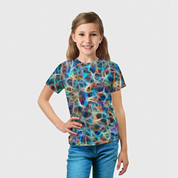 Футболка детская Нейро космос, цвет: 3D-принт — фото 2