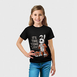 Футболка детская Ils time to come to light 2023, цвет: 3D-принт — фото 2