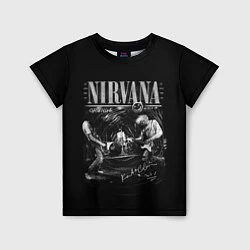 Футболка детская Nirvana live, цвет: 3D-принт