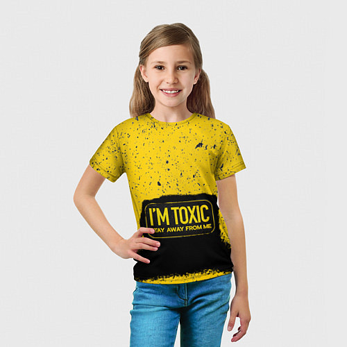 Детская футболка Toxic / 3D-принт – фото 5