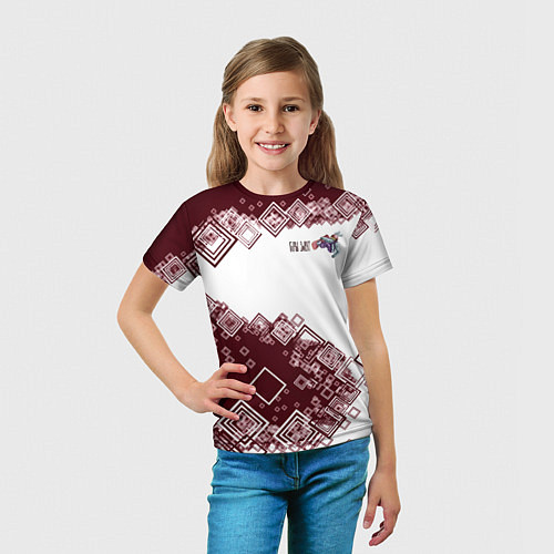 Детская футболка Горы зовут Сноуборд / 3D-принт – фото 5