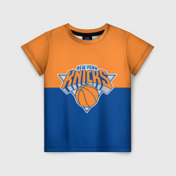 Футболка детская Нью-Йорк Никс НБА, цвет: 3D-принт