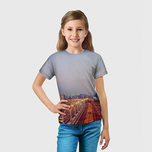 Детская футболка Санкт-Петербург: Васильевский остров / 3D-принт – фото 5