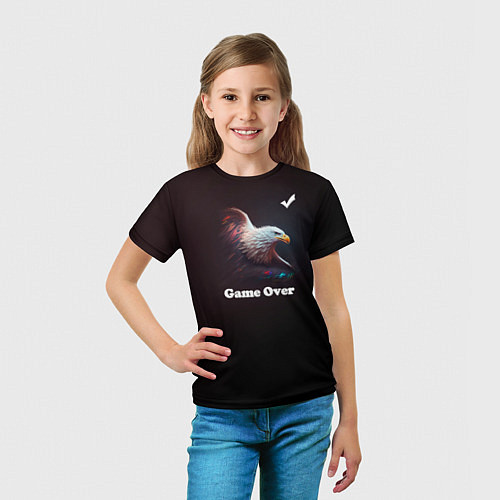 Детская футболка Eagle-game over / 3D-принт – фото 5
