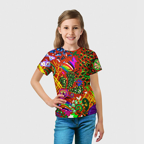Детская футболка Для косплея Ким Тэхена / 3D-принт – фото 5