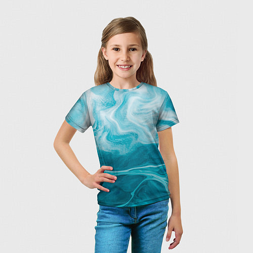 Детская футболка Морской бриз / 3D-принт – фото 5