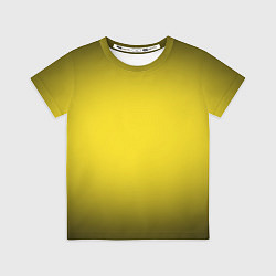 Детская футболка Желтый градиент