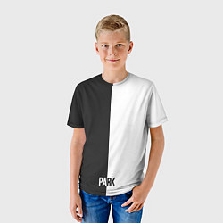 Футболка детская Двухцветный Парк, цвет: 3D-принт — фото 2