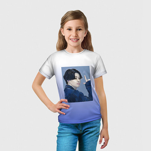 Детская футболка Чонгук на концерте / 3D-принт – фото 5