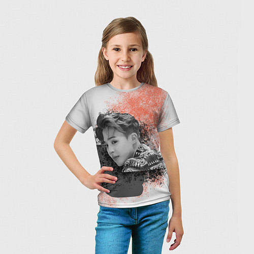 Детская футболка Чимин и его тень / 3D-принт – фото 5