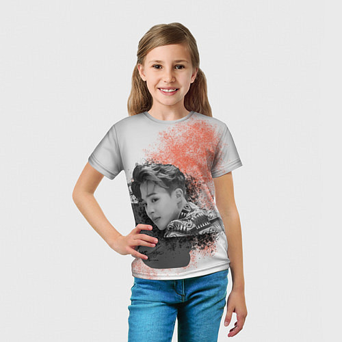 Детская футболка Чимин и его тень / 3D-принт – фото 5