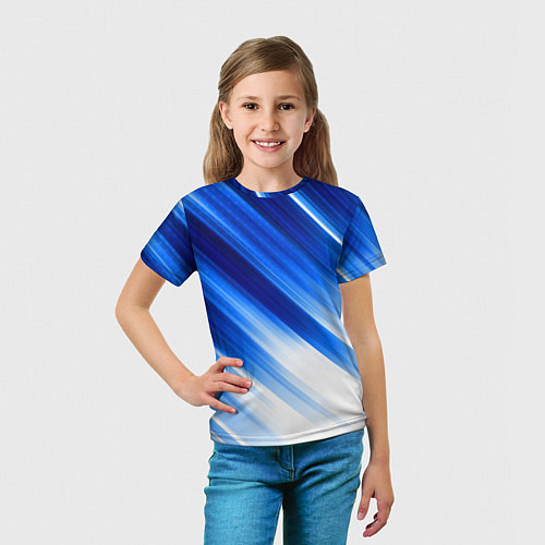 Детская футболка Blue Breeze / 3D-принт – фото 5