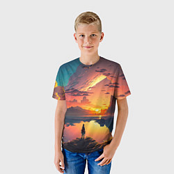 Футболка детская Я не нарушаю правила, я живу по своим, цвет: 3D-принт — фото 2