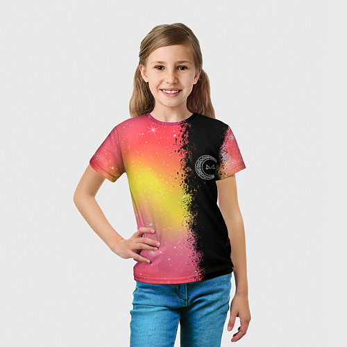 Детская футболка Mamamoo логотип / 3D-принт – фото 5