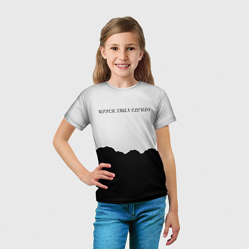 Детская футболка Выше, чем облака / 3D-принт – фото 5