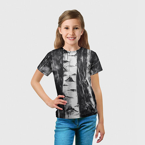 Детская футболка Березки / 3D-принт – фото 5