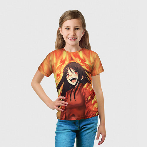 Детская футболка Alma Wade fire / 3D-принт – фото 5
