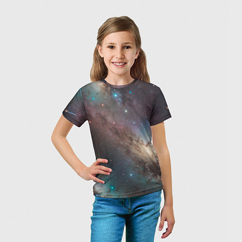 Детская футболка Бескрайняя Вселенная / 3D-принт – фото 5