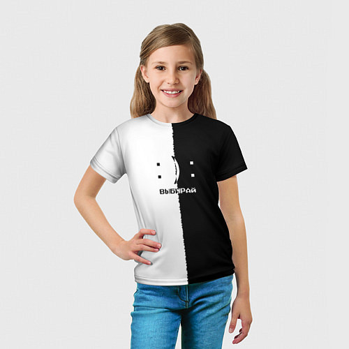 Детская футболка Выбирай / 3D-принт – фото 5