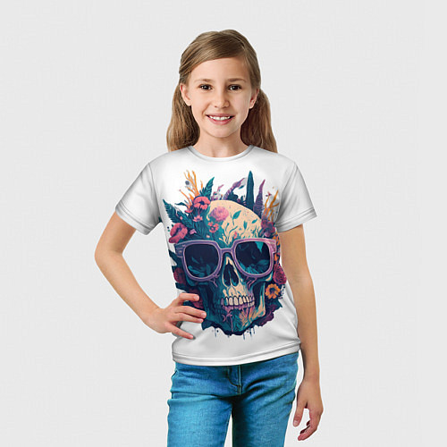 Детская футболка Загар до утра / 3D-принт – фото 5