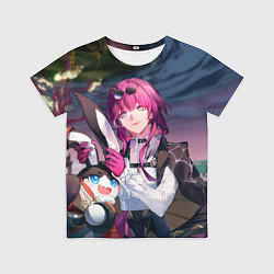 Футболка детская Кафка с Пом-Пом, цвет: 3D-принт