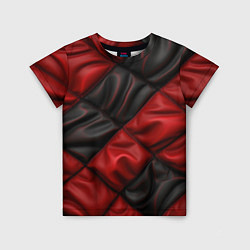 Футболка детская Red black luxury, цвет: 3D-принт