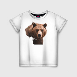 Футболка детская Grizzly, цвет: 3D-принт