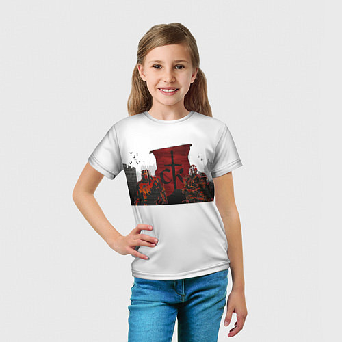 Детская футболка Crusader Kings Templars / 3D-принт – фото 5