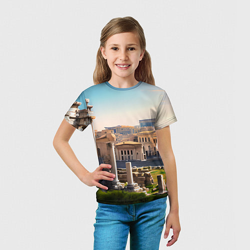 Детская футболка Руины Рима / 3D-принт – фото 5