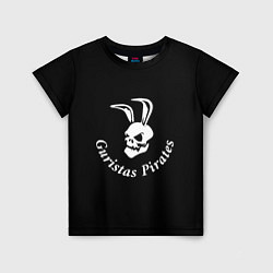 Футболка детская Guristas pirates black, цвет: 3D-принт