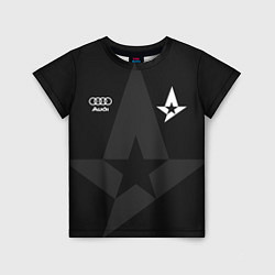 Футболка детская Форма Astralis black, цвет: 3D-принт