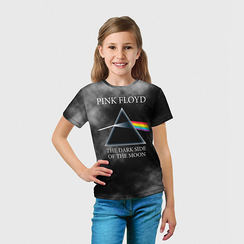 Детская футболка Pink Floyd космос / 3D-принт – фото 5
