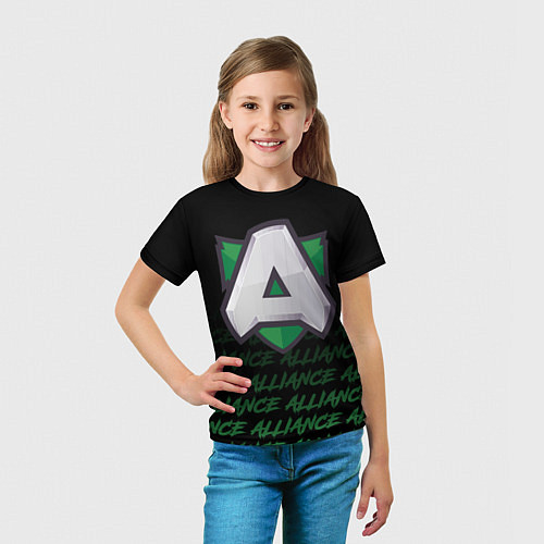 Детская футболка Alliance art / 3D-принт – фото 5