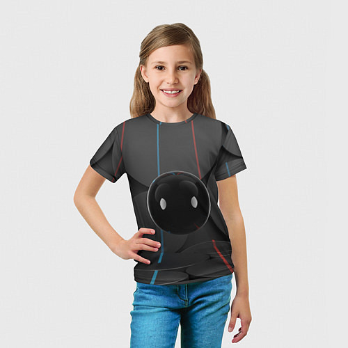 Детская футболка Шар-робот / 3D-принт – фото 5