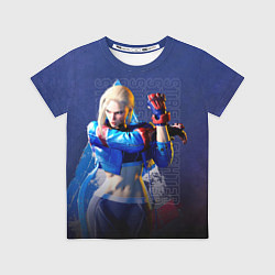 Футболка детская Street Fighter 6: Cammy, цвет: 3D-принт