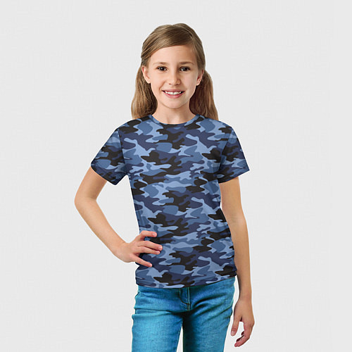 Детская футболка Камуфляж Омона и Росгвардии / 3D-принт – фото 5