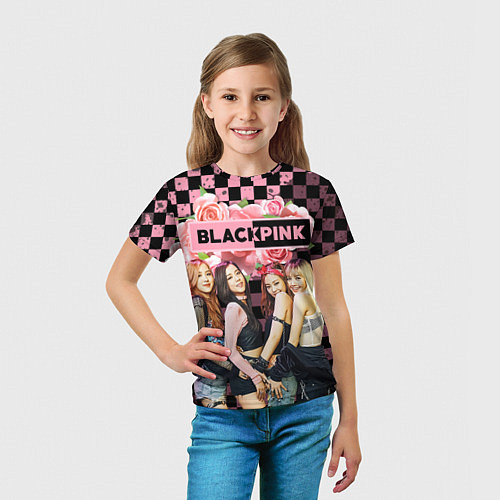 Детская футболка Blackpink - girls / 3D-принт – фото 5