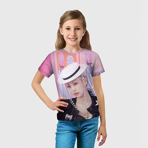 Детская футболка Ким Дженни / 3D-принт – фото 5