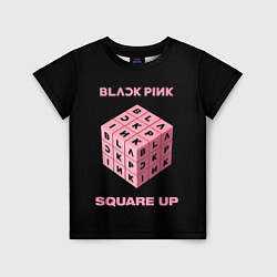 Футболка детская Blackpink Square up, цвет: 3D-принт