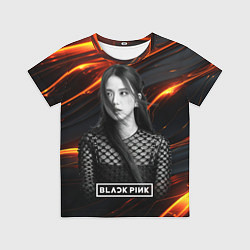 Футболка детская Jisoo gold, цвет: 3D-принт