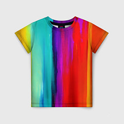 Детская футболка Цвета радуги
