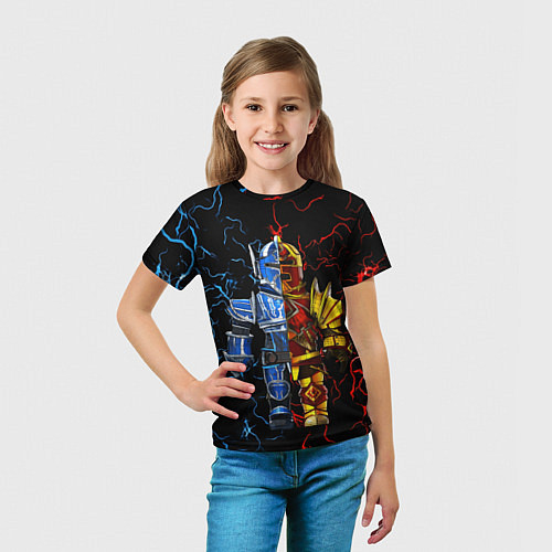 Детская футболка Рыцарь Roblox / 3D-принт – фото 5