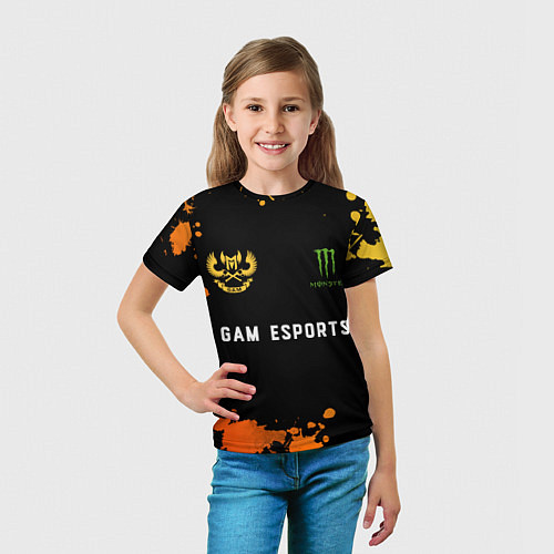 Детская футболка Gam Esports форма / 3D-принт – фото 5