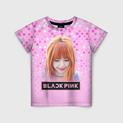 Футболка детская Blackpink Lisa, цвет: 3D-принт